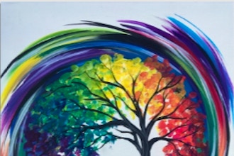 Paint Nite: Rainbow Tree of Life (Ages 13+)